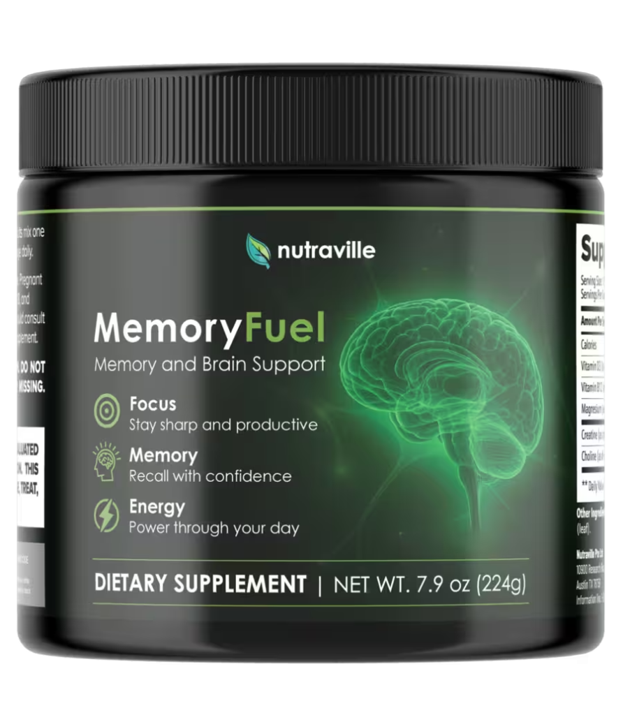 MemoryFuel: A Premium Natural Formula to Support Memory Function and Brain Wellness