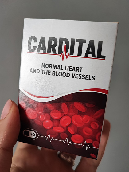 Cardital Środek wspomagający stabilizację ciśnienia krwi