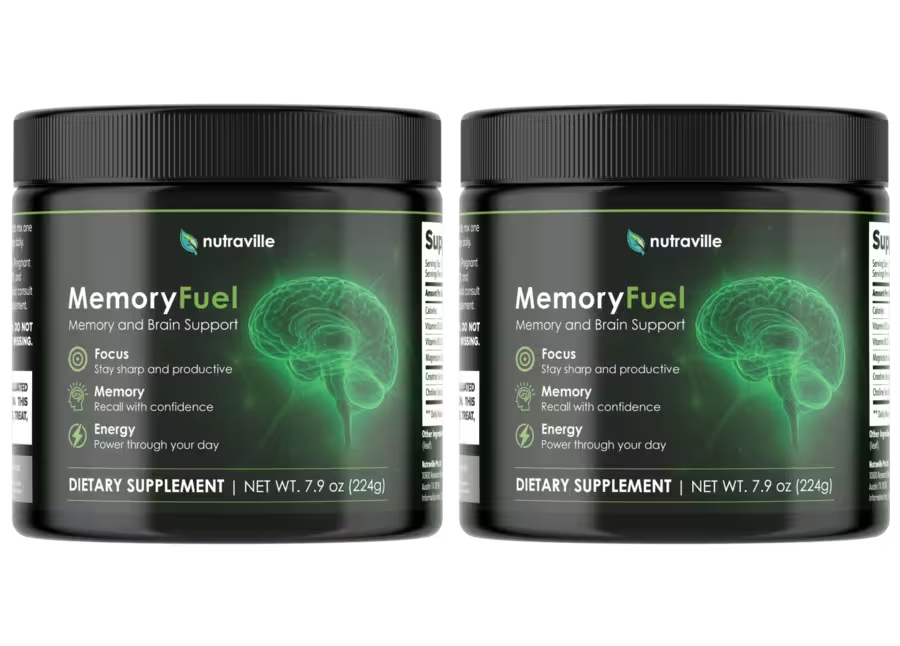 MemoryFuel is an advanced, daily powder supplement crafted to provide nutritional support for healthy memory processes and overall brain health.